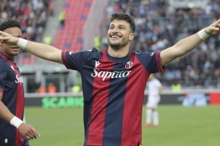 Riccardo Orsolini auteur d'un superbe but KEYSTONE/AP LaPresse/MICHELE NUCCI